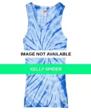 H3000b tie dye 100% Cotton Youth Soffe Tank Tops Kelly Spider
