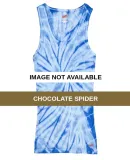 H3000b tie dye 100% Cotton Youth Soffe Tank Tops Chocolate Spider