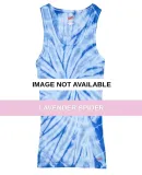 H3000b tie dye 100% Cotton Youth Soffe Tank Tops Lavender Spider