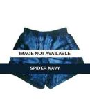 CD4000 tie dye 100% Cotton Adult Soffe Shorts SPIDER NAVY