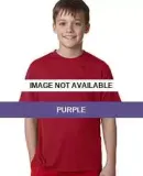 H482Y Hanes Youth Cool DRI Purple