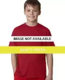 H482Y Hanes Youth Cool DRI Safety Green