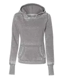 J8912 J-America Ladies' Vintage Zen Hooded Fleece Cement