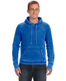 J8915 J-America Adult Vintage Zen Hooded Pullover  Royal