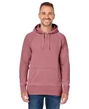 J8915 J-America Adult Vintage Zen Hooded Pullover  Rose