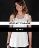 3621 LA T Junior Fine Jersey Racer Back Longer-Len Black