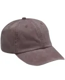 Adams LP101 Twill Optimum Dad Hat in Mulberry