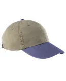 Adams LP102 Khaki Two-Tone Optimum Dad Hat Khaki/Royal