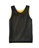 N2206 A4 Youth Reversible Mesh Tank BLACK/ GOLD