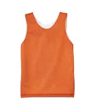 N2206 A4 Youth Reversible Mesh Tank ORANGE/ WHITE