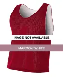 N2274 A4 Lacrosse Reversible Practice Jersey MAROON/ WHITE