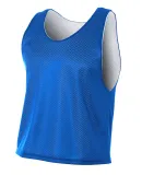 N2274 A4 Lacrosse Reversible Practice Jersey ROYAL/ WHITE