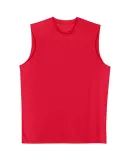 N2295 A4 Cooling Performance Muscle Shirt SCARLET