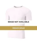 N3130 A4 Short Sleeve Compression Crew VEGAS GOLD