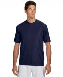 A4 N3142 Adult Cooling Performance Crew Tee in Navy