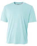 A4 N3142 Adult Cooling Performance Crew Tee in Pastel blue