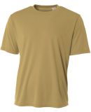 A4 N3142 Adult Cooling Performance Crew Tee in Vegas gold