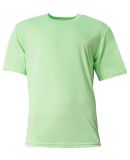 A4 N3142 Adult Cooling Performance Crew Tee in Light lime