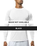 N3214 A4 2-way Stretch Long Sleeve Performance Tee Black