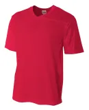 N4212 A4 Adult Fan Jersey Scarlet