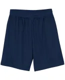 N5184 A4 7 Inch Adult Lined Micromesh Shorts NAVY