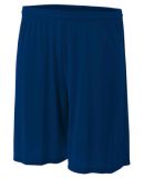 N5244 A4 Adult 7 inch Performance Shorts No Pocke in Navy