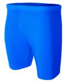 N5259 A4 Compression Short in Royal