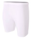 N5259 A4 Compression Short in White