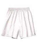 N5293 A4 Adult Lined Tricot Mesh Shorts WHITE