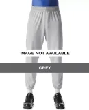 N6120 A4 Adult Pull-On Baseball Pant GREY