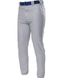 N6178 A4 Adult Pro Style Elastic Bottom Baseball P GREY