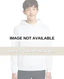 JERZEES 996Y NuBlend Youth Hooded Pullover Sweatsh Sweet Cream Heather