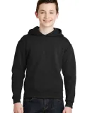 JERZEES 996Y NuBlend Youth Hooded Pullover Sweatsh in Black