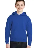 JERZEES 996Y NuBlend Youth Hooded Pullover Sweatsh in Royal