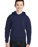 JERZEES 996Y NuBlend Youth Hooded Pullover Sweatsh in J. navy