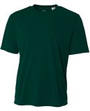 NB3142 A4 Youth Cooling Performance Crew Tee in Forest