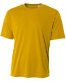 NB3142 A4 Youth Cooling Performance Crew Tee in Gold