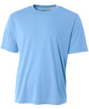 NB3142 A4 Youth Cooling Performance Crew Tee in Light blue