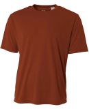 NB3142 A4 Youth Cooling Performance Crew Tee in Texas orange