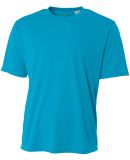 NB3142 A4 Youth Cooling Performance Crew Tee in Electric blue