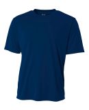 NB3142 A4 Youth Cooling Performance Crew Tee in Navy