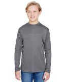 NB3165 A4 Youth Cooling Performance Long Sleeve Cr in Graphite