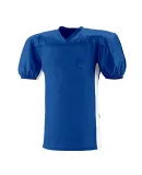 NB4205 A4 Youth Titan 4-Way Stretch Football Jerse Royal/White
