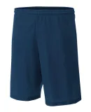 NB5184 A4 6 Inch Youth Lined Micromesh Shorts NAVY