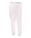 NB6120 A4 Youth Pull-On Baseball Pant White