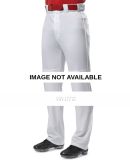 NB6158 A4 Youth Open Bottom Baggy Cut Baseball Pan White