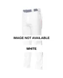 NB6162 A4 Youth Pro Style Open Bottom Baggy Cut Ba WHITE