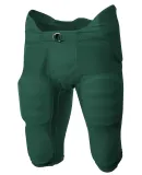 NB6180 A4 Youth Flyless Integrated Football Pant Forest