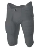 NB6180 A4 Youth Flyless Integrated Football Pant Graphite