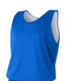 NF1270 A4 Adult Reversible Mesh Tank in Royal/white